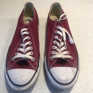 Maroon Converse